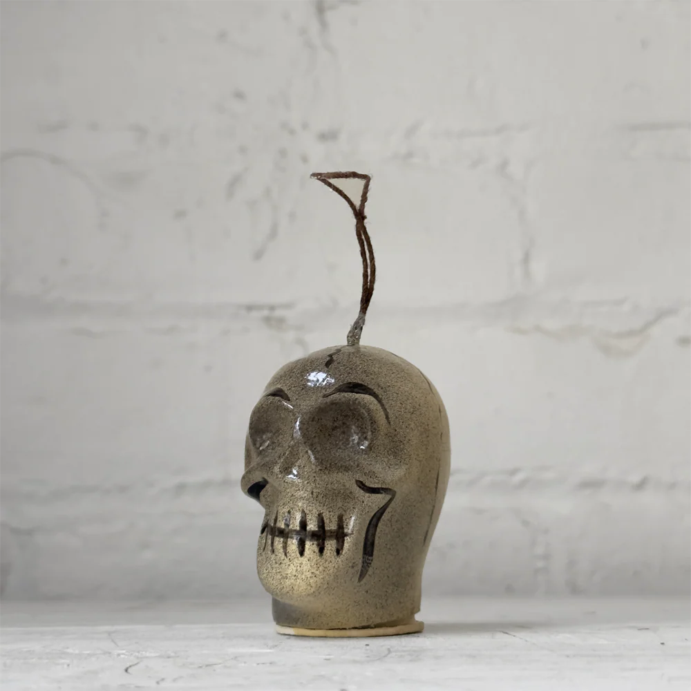 Nostalgic Small Papier-Mâché Skull Candy Box - Image 2