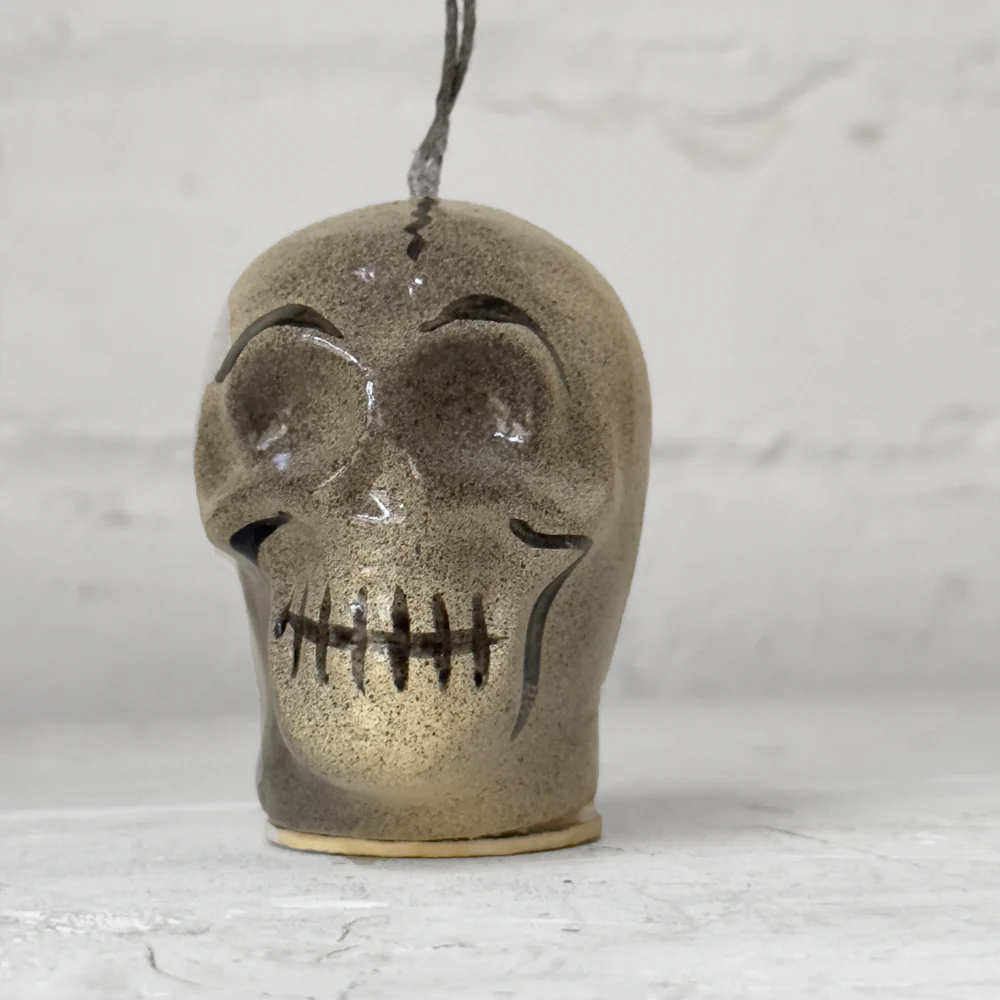 Nostalgic Small Papier-Mâché Skull Candy Box - Image 3