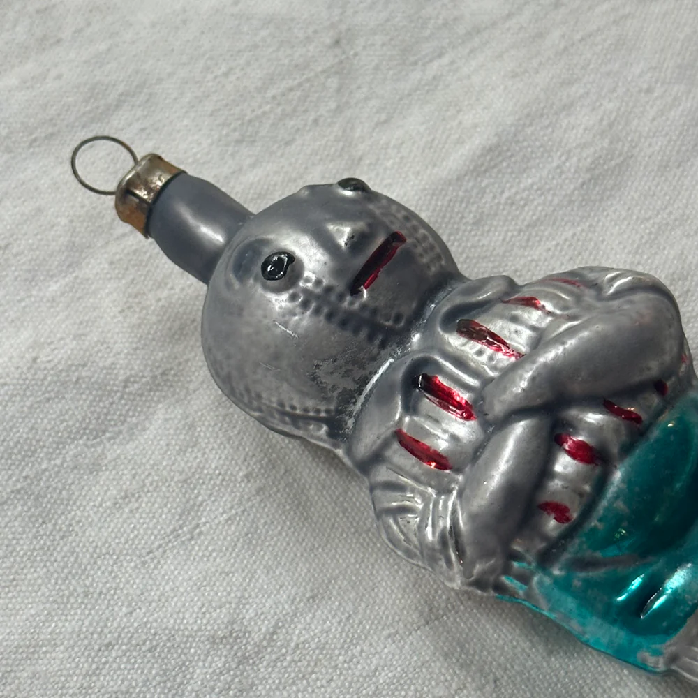 Nostalgic Soccer Player Ornament - Image 2