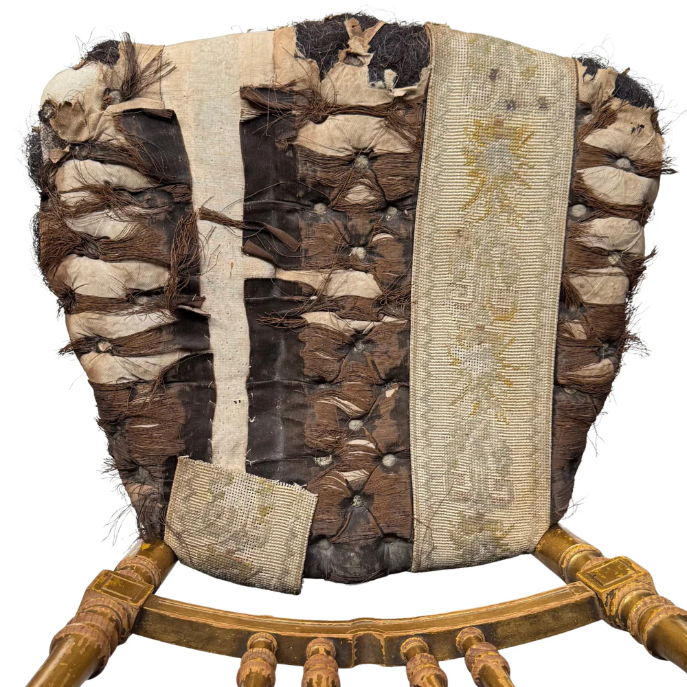 Pair of 19th-century European Gilt Chairs - Image 14