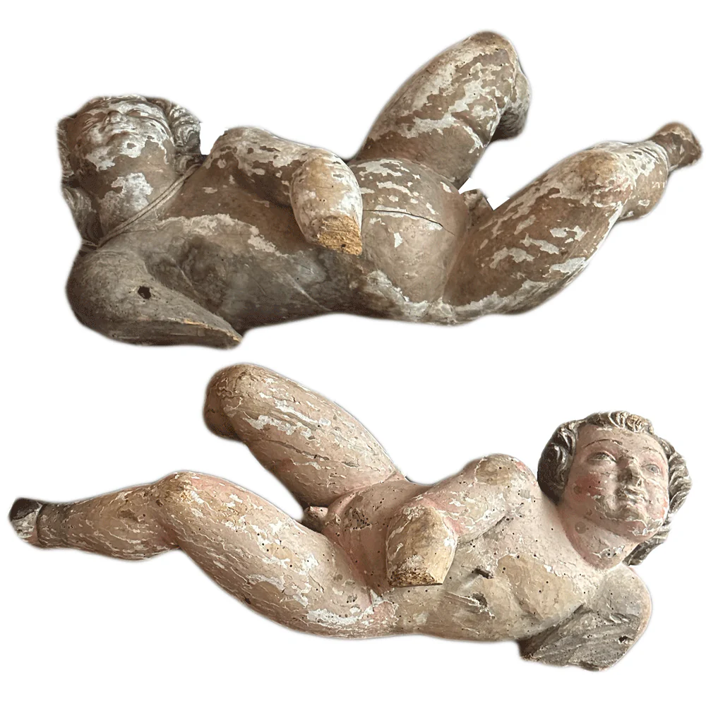 Pair of 18th-century French Cherubs