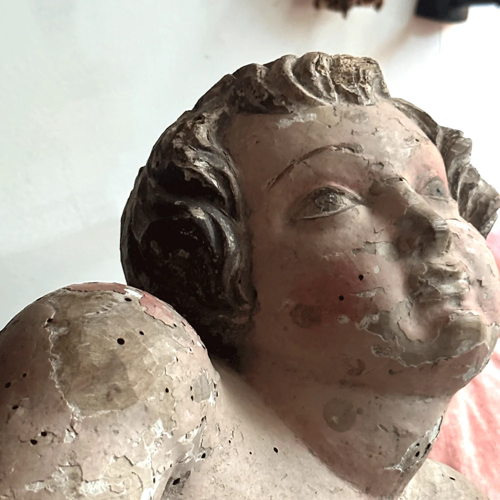 Pair of 18th-century French Cherubs - Image 2