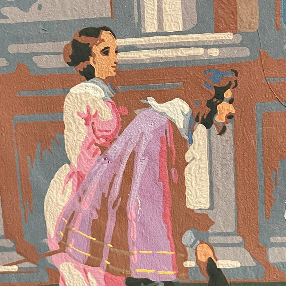 Pair of 19th Century Wallpaper Panels - Image 12