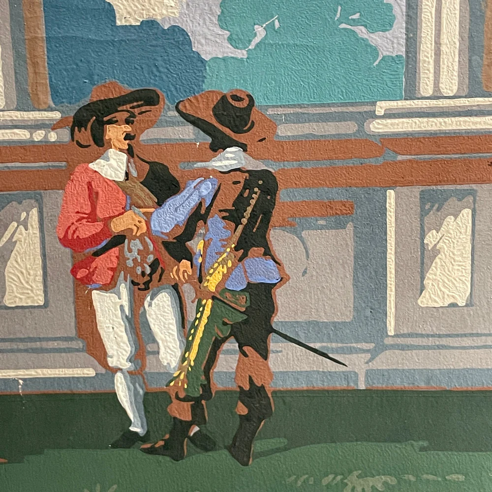 Pair of 19th Century Wallpaper Panels - Image 8