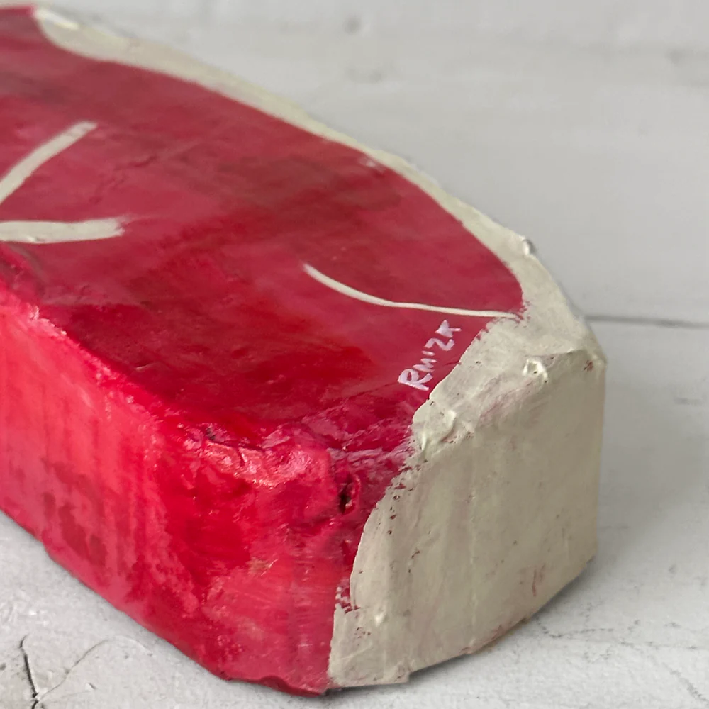Papier-Mâché New York Strip Sculpture - Image 3