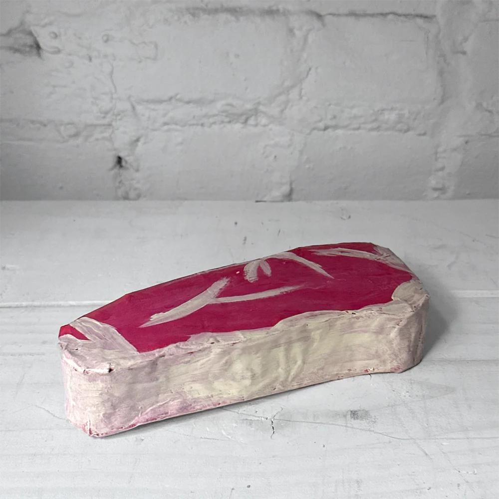 Papier-Mâché Piece of Meat Sculpture (#6) - Image 2