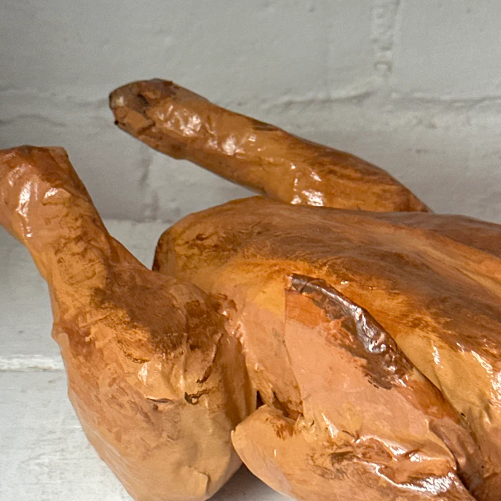 Papier-Mâché Roasted Chicken - Image 3