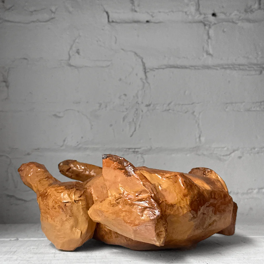 Papier-Mâché Roasted Chicken - Image 4