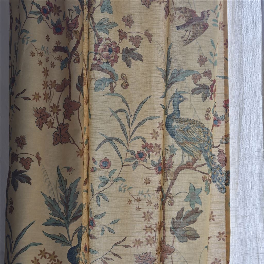 Peacock Toile Sepia - Image 3