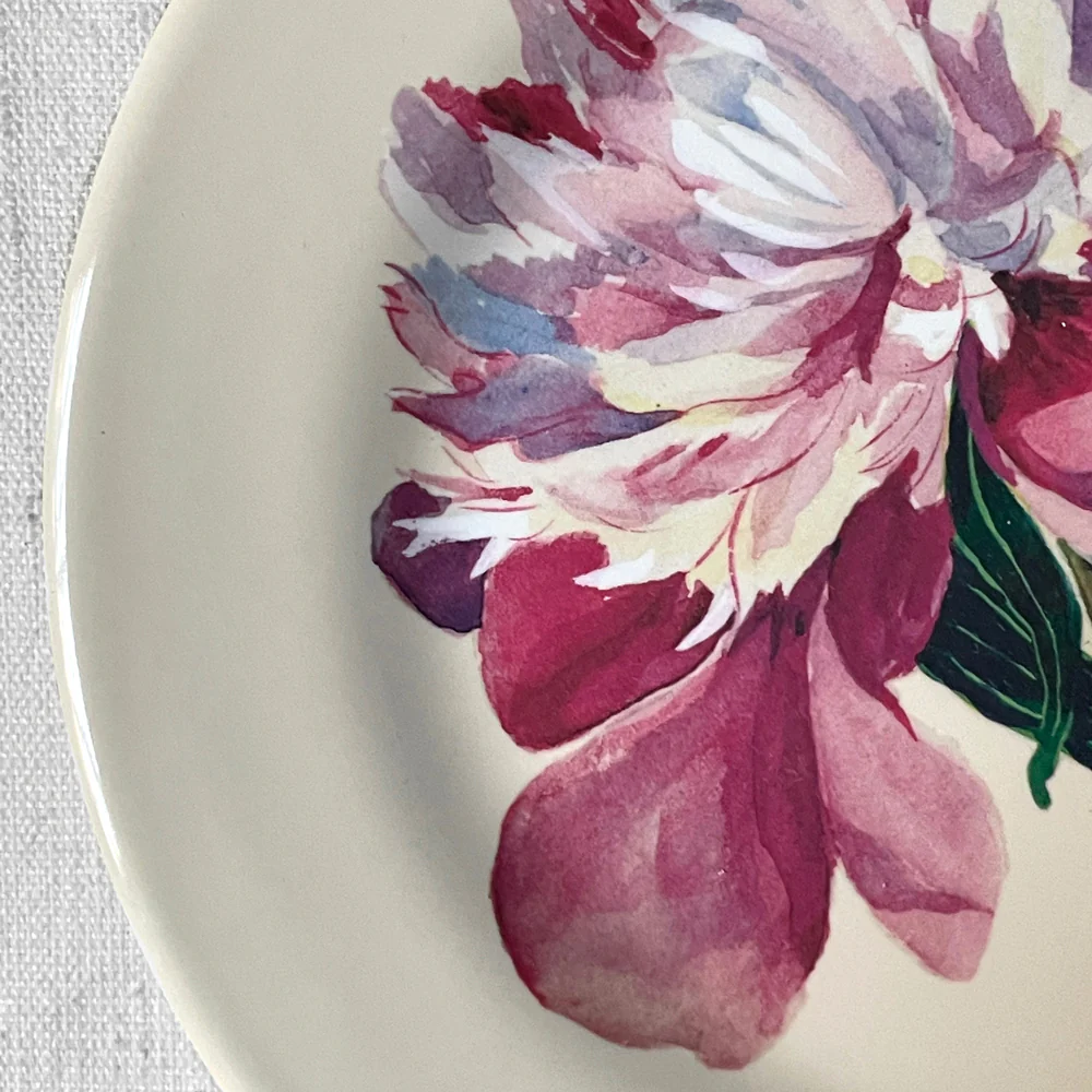 Peony 8" Salad Plate - Image 2