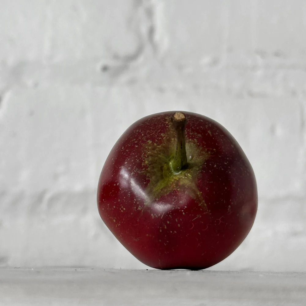 Porcelain Red Windfall Apple - Image 4