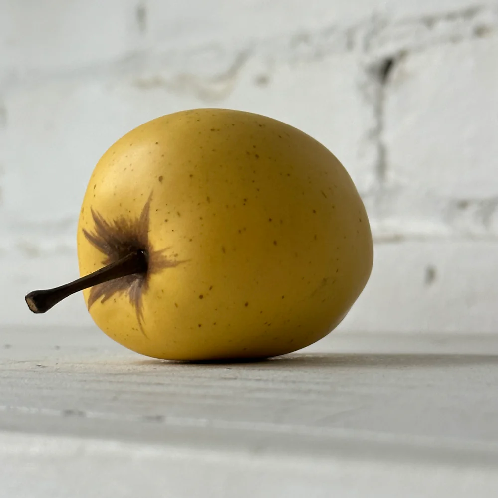 Porcelain Windfall Golden Delicious Apple - Image 4