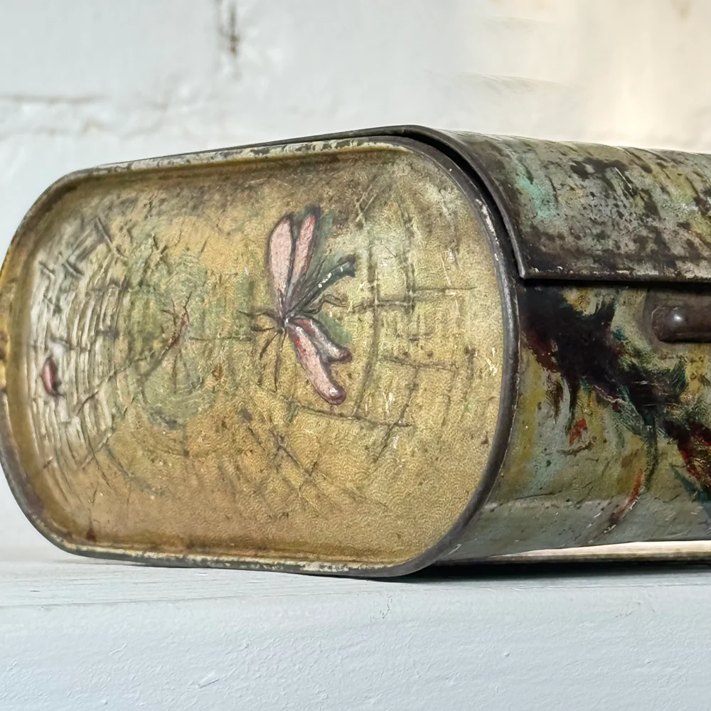 Rare 19th-century English Biscuit Tin Box - Image 6