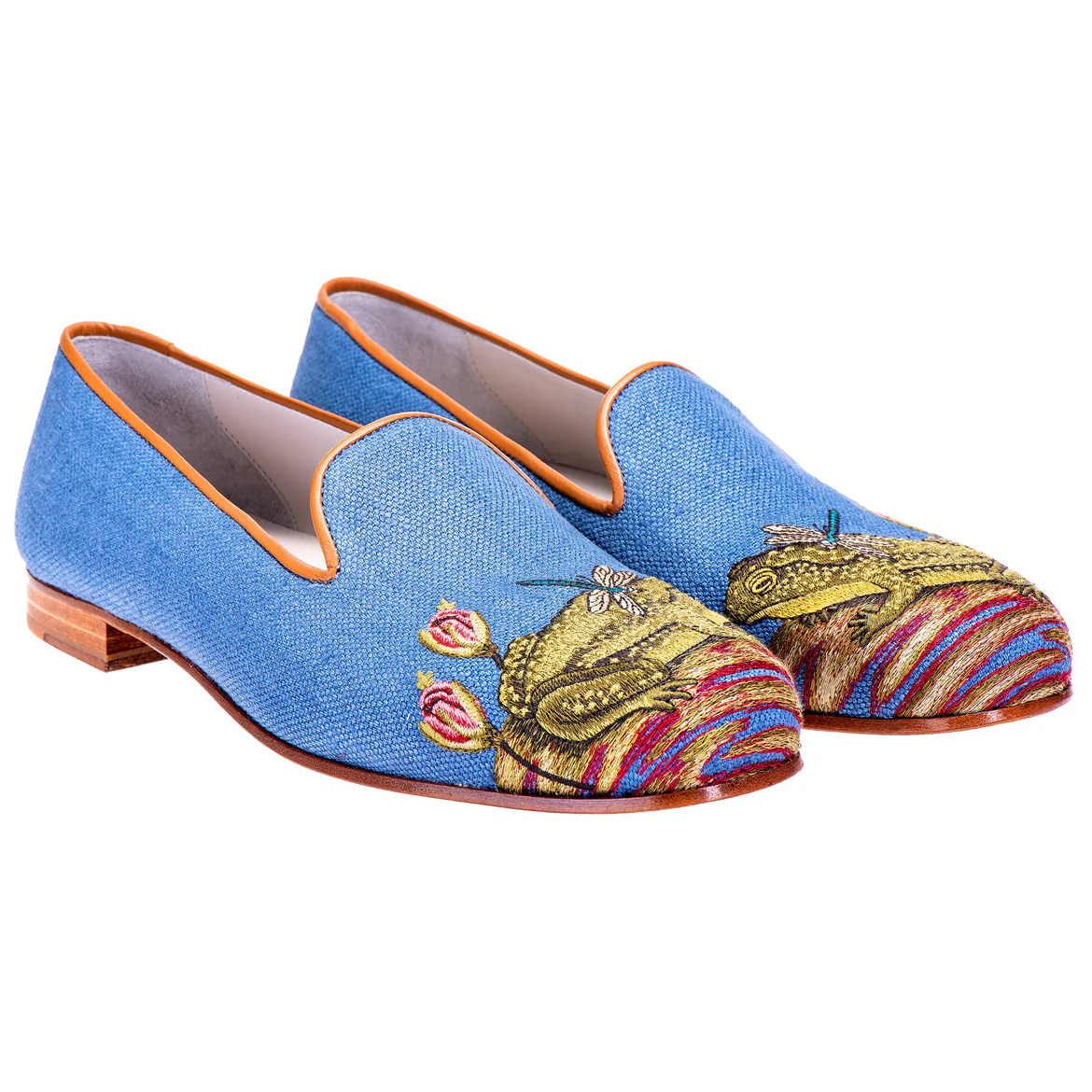 Ribbiting Linen Slipper - Image 2