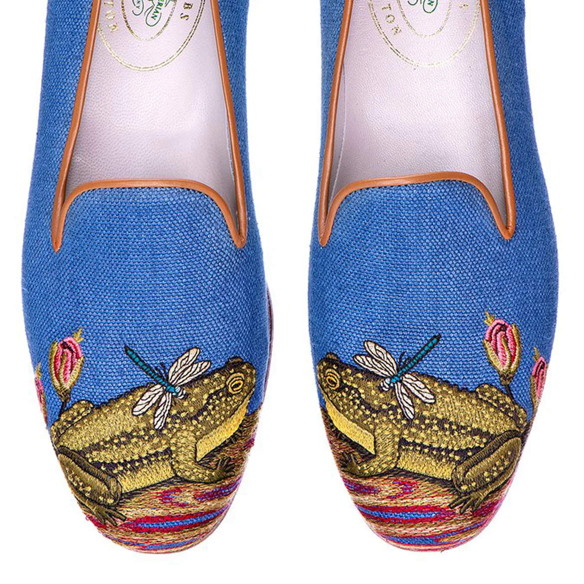 Ribbiting Linen Slipper - Image 3