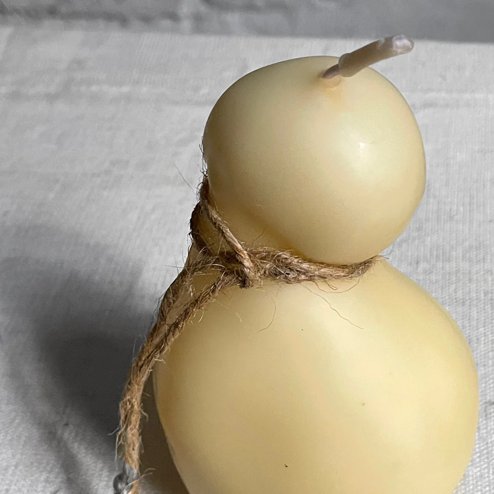 Scamorza Round Cow's Milk Cheese Candle - Image 2