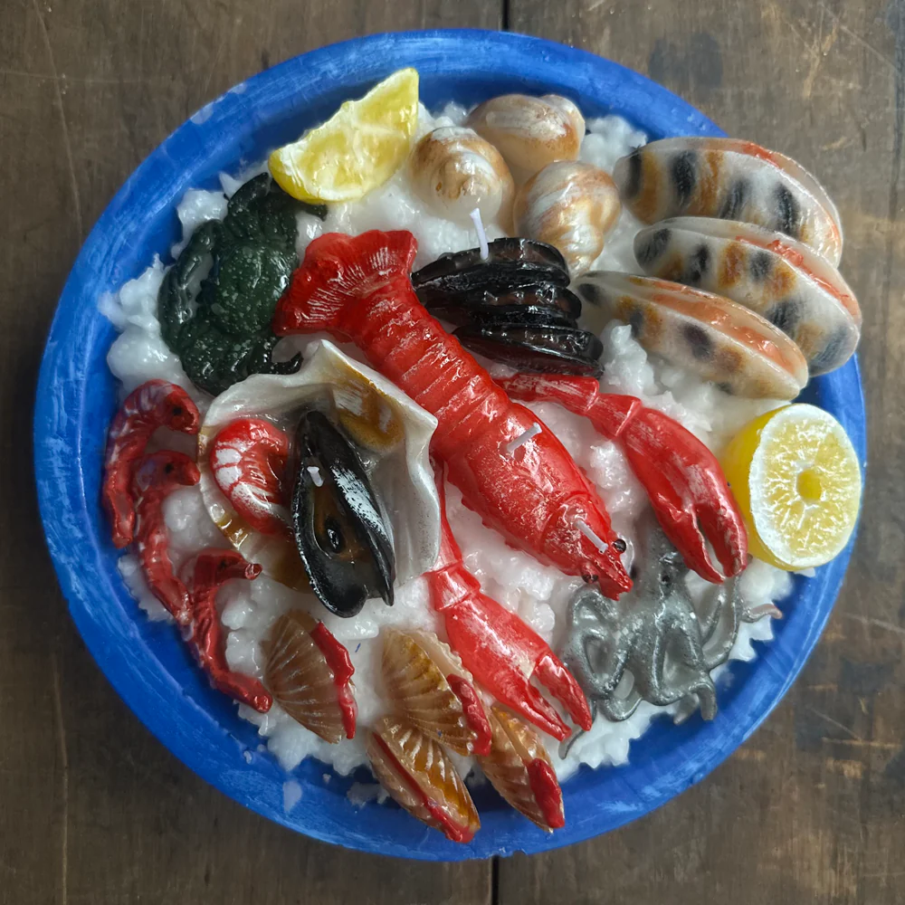 Seafood Platter Candle - Image 3