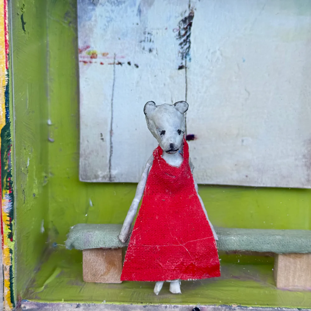 "She's a Little Concerned" Assemblage - Image 2