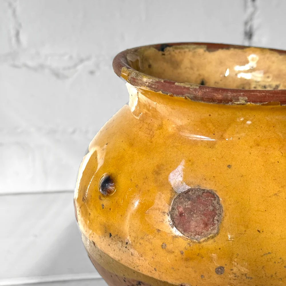 Small 19th-century French Ceramic Confit Pot (#1) - Image 6