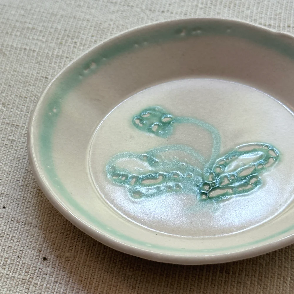 Small flower Dish (BC182 #23) - Image 2