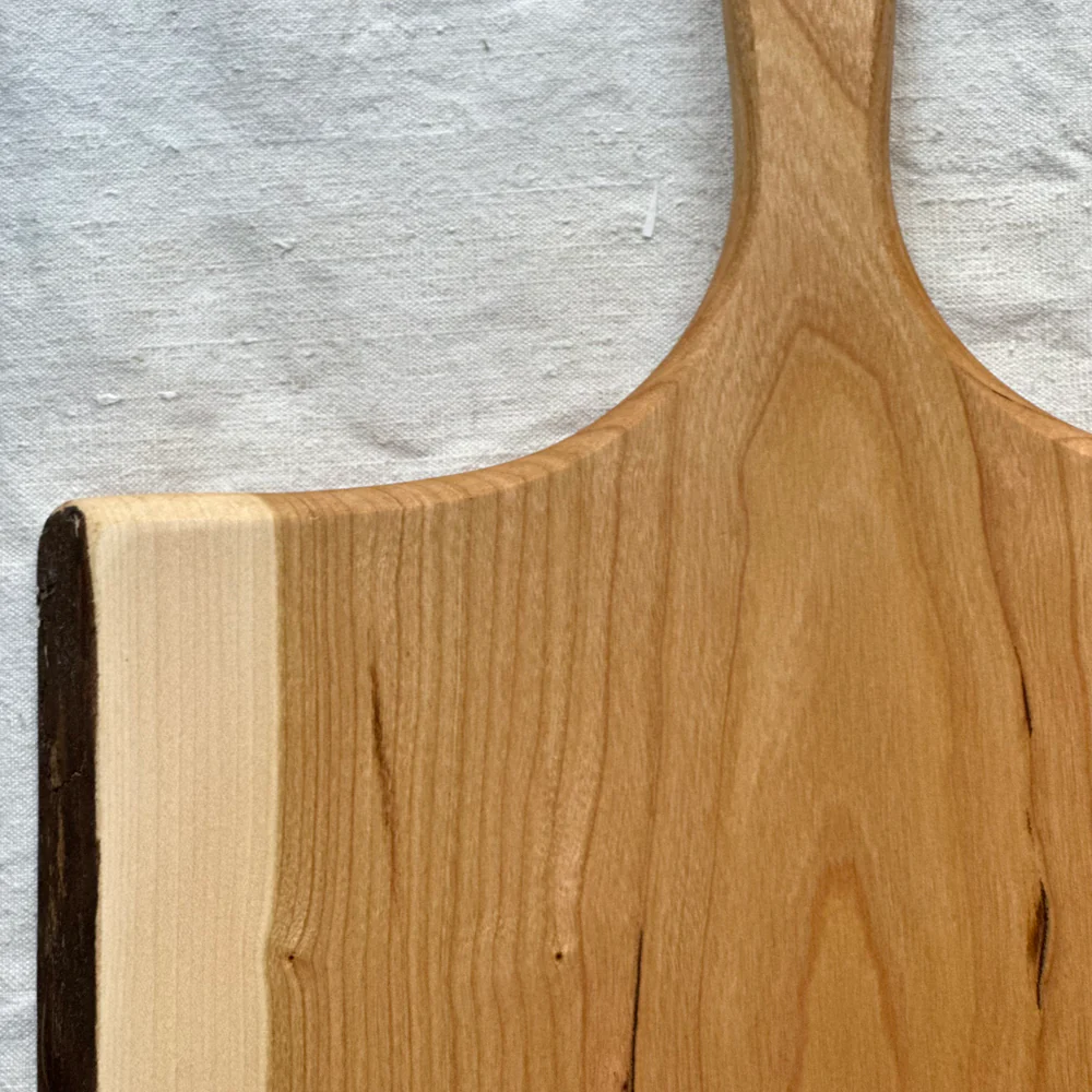 Spencer Peterman 18" Cherry Wood Cutting Board with Handle (SP-16) - Image 3
