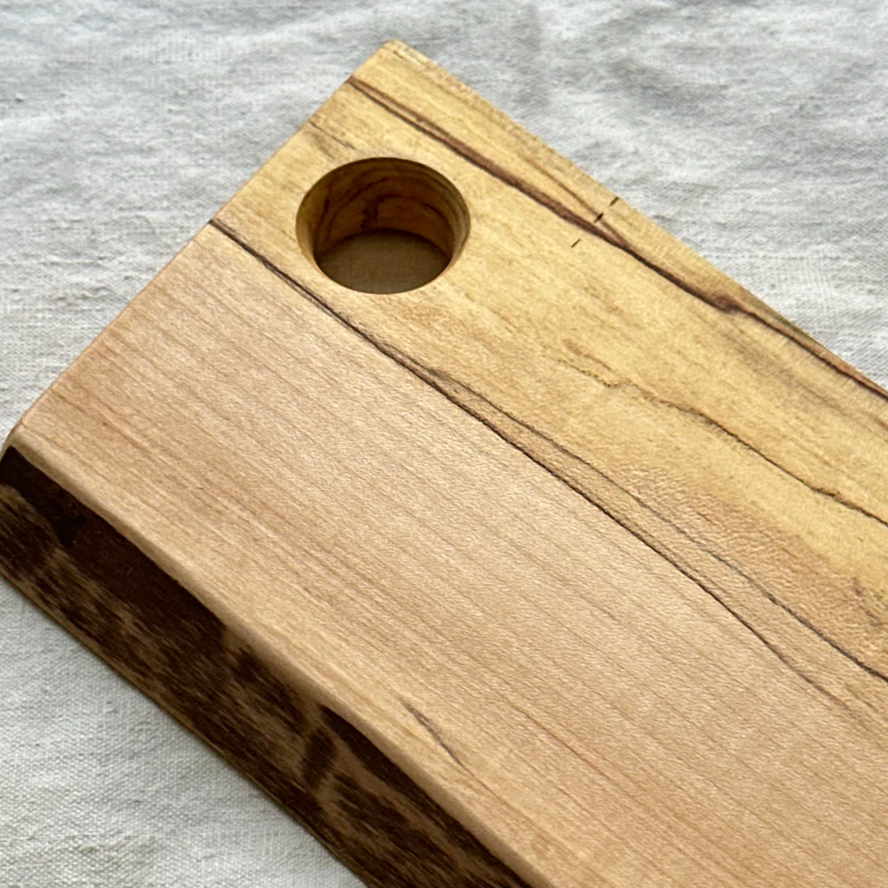 Spencer Peterman 9" Spalted Maple Small Cutting Board (SP-06) - Image 2