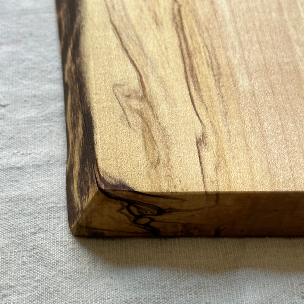 Spencer Peterman 9" Spalted Maple Small Cutting Board (SP-06) - Image 3