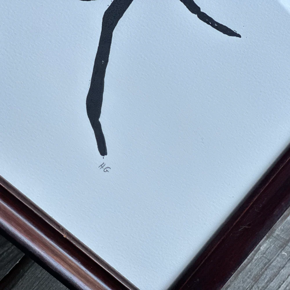 "Spider" in a Vintage Frame - Image 2