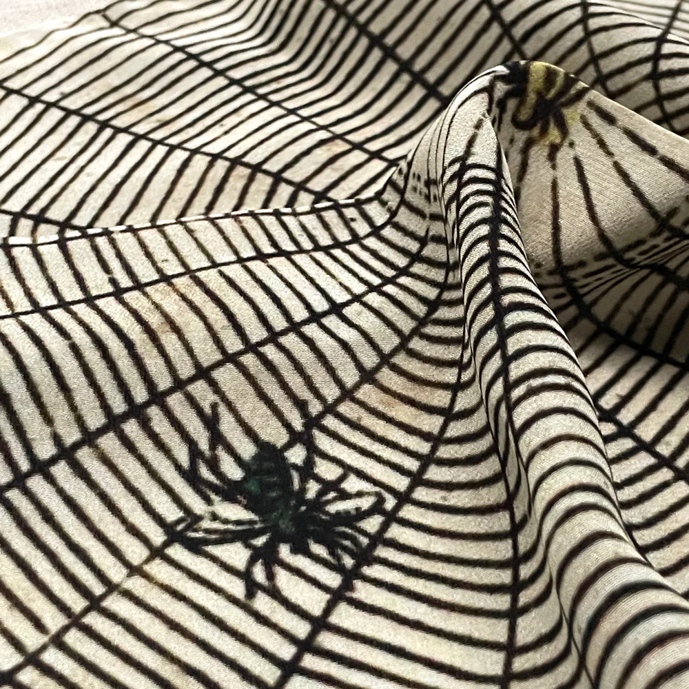 Spider Web Silk Scarf - Image 2