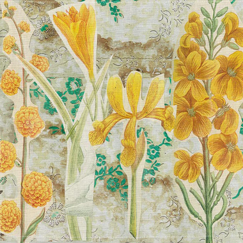 Spring Flowers Linen Placemat Set of 4 - Image 2
