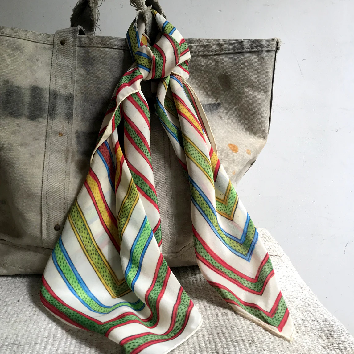 Square Maze Silk Scarf - Image 4