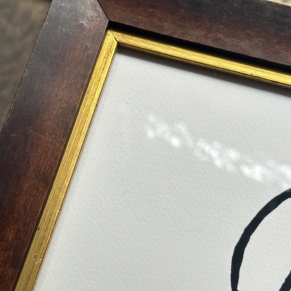 "String" in a 19th Century Antique Frame - Image 2