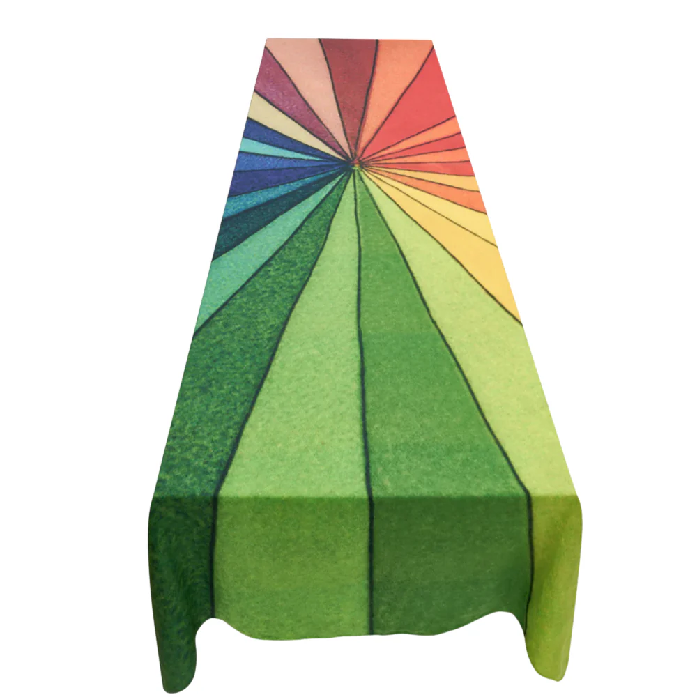 Summerill & Bishop x John Derian "Color Wheel" Tablecloth - Image 2