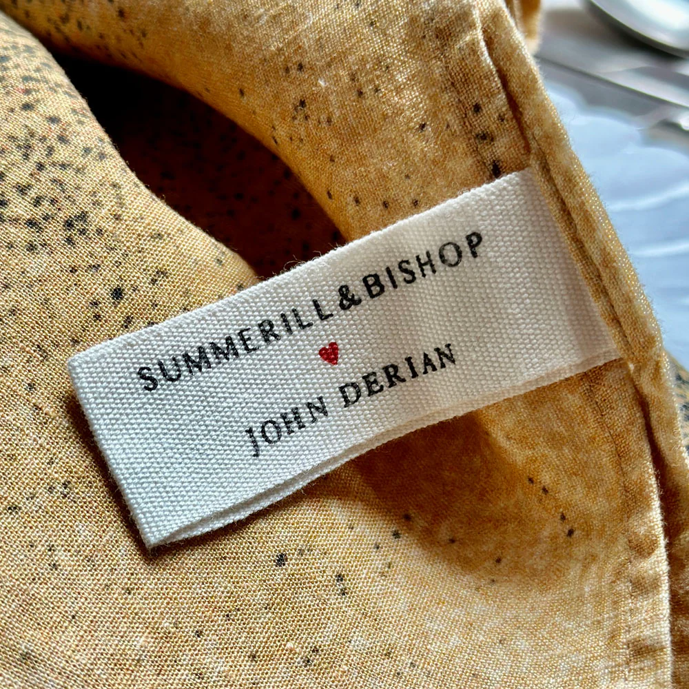 Summerill & Bishop x John Derian "Eye" Linen Napkin Set of 6 - Image 4