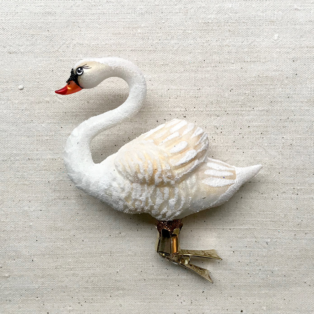 Swan Clip-On Ornament - Image 2