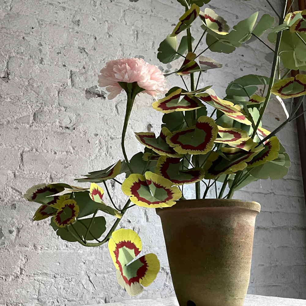 The Green Vase Potted Large Geranium - Image 2