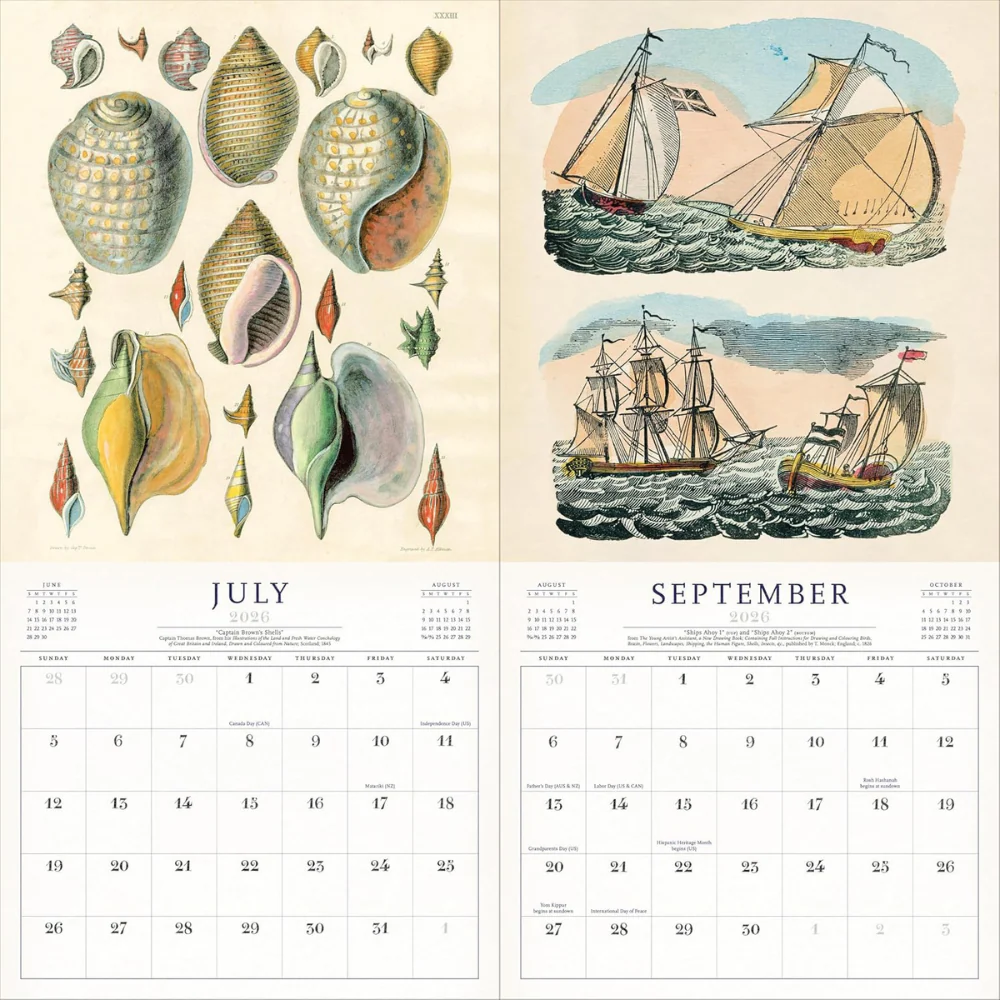 The World of John Derian Wall Calendar 2026 - Image 3