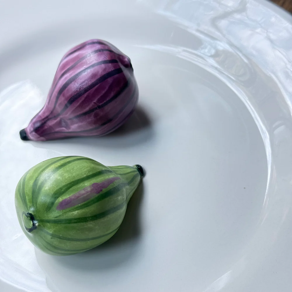Trompe L'oeil Fig Plate - Image 2
