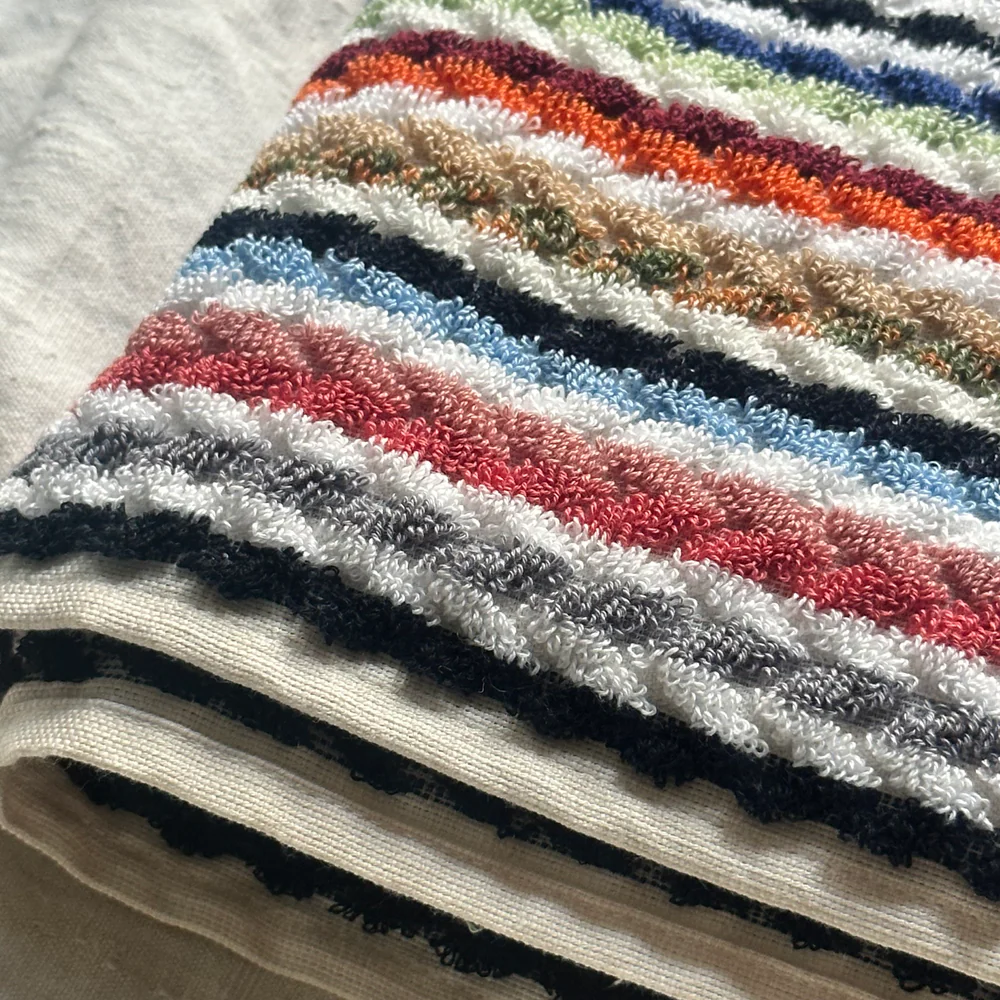 Turkish Bath Towel in Chevron - Image 3