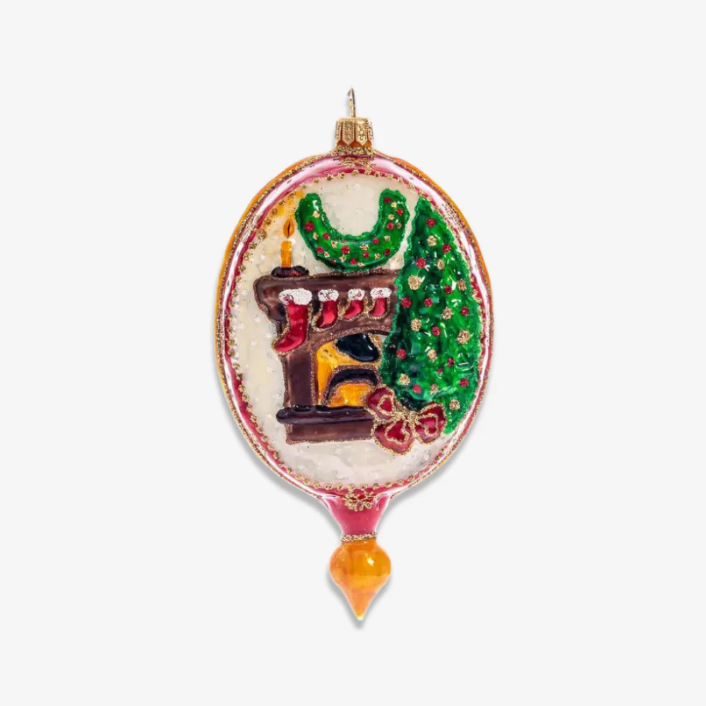 Double Sided  Christmas Scenery Ornament - Image 2