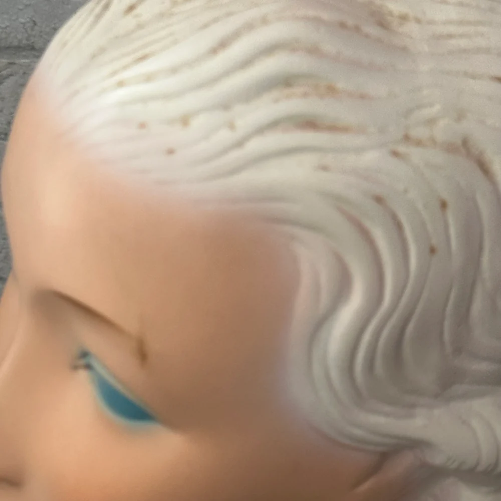 Vintage 1920's Mannequin Head (#2) - Image 6