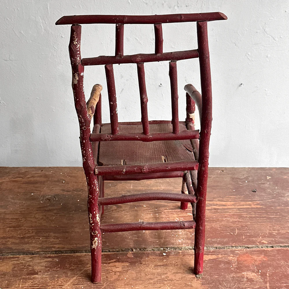 Vintage Decorative Doll Chair - Image 3