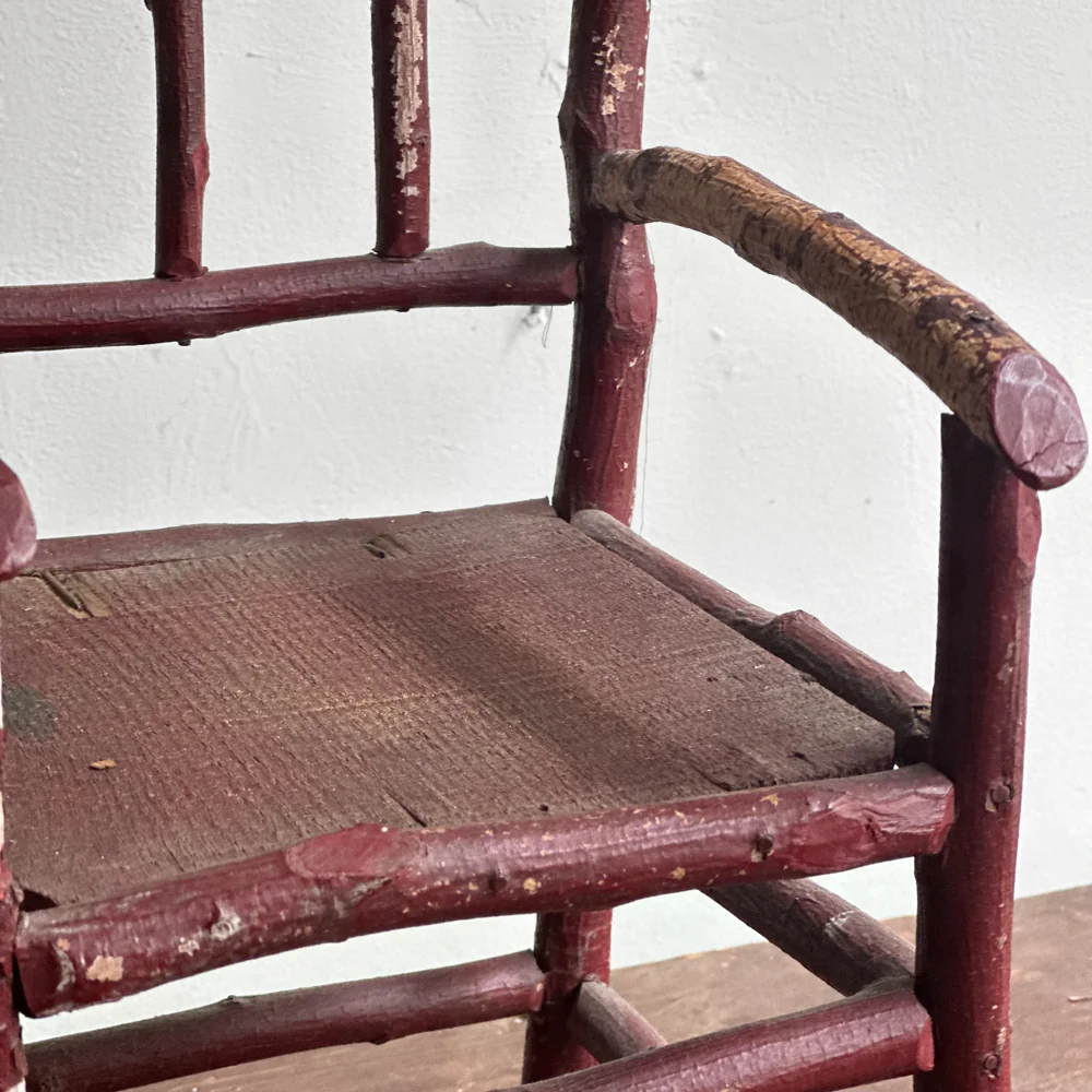 Vintage Decorative Doll Chair - Image 6