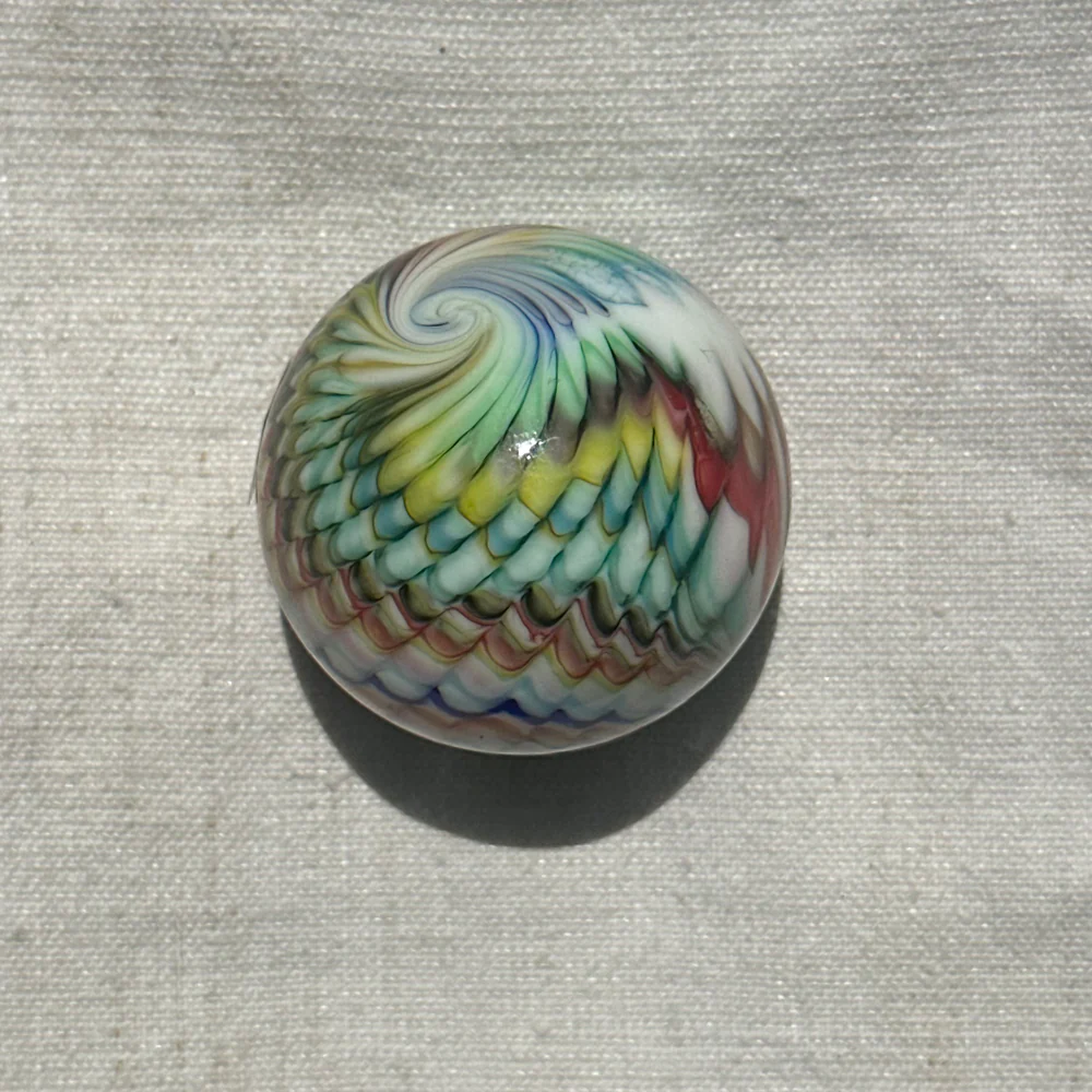 Vintage Glass Marble #4 - Image 2