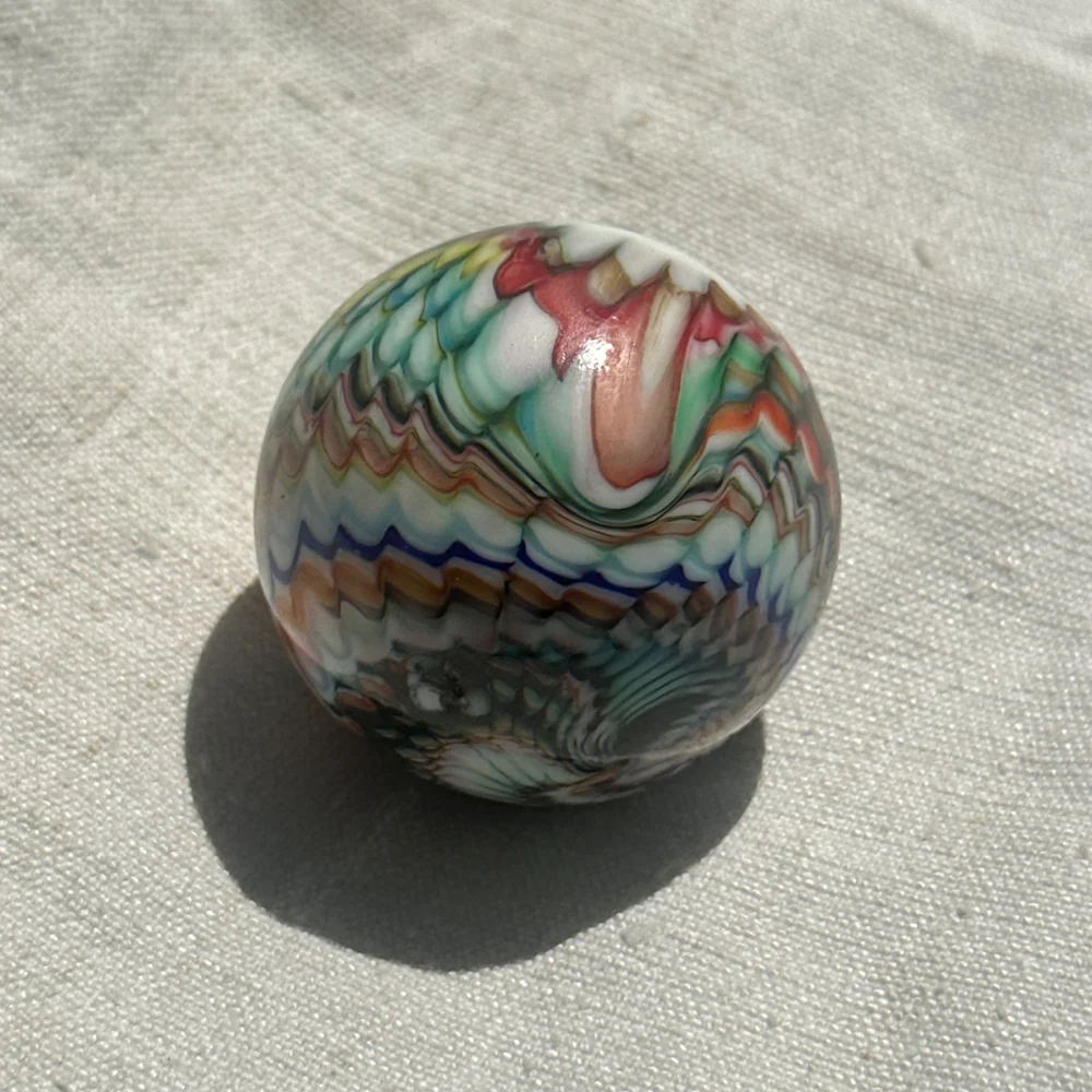 Vintage Glass Marble #4 - Image 3
