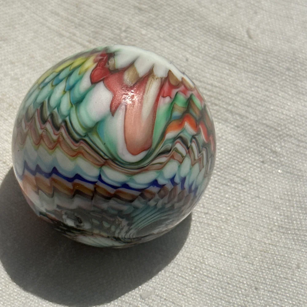 Vintage Glass Marble #4 - Image 4