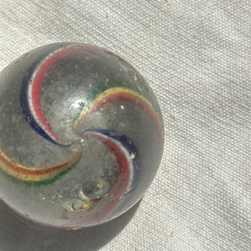 Vintage Glass Marble #5 - Image 3
