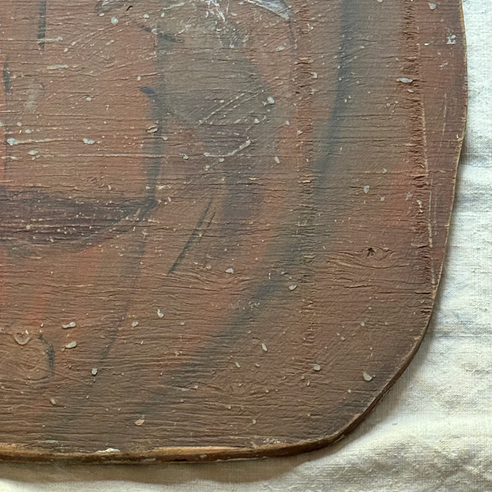 Vintage Painted Pumpkin #3 - Image 4