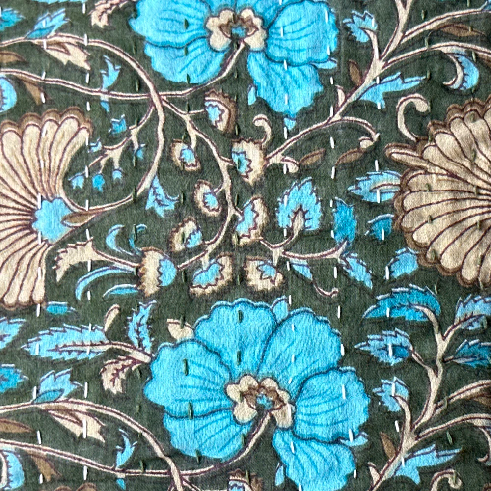 Vintage Sari Pillow Pair (JFP-14) - Image 3