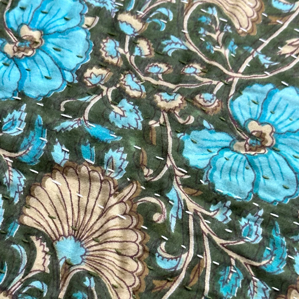 Vintage Sari Pillow Pair (JFP-14) - Image 7